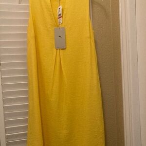 Tommy Bahama Yellow Daphne Shift dress